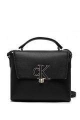 Calvin Klein Minimal Monogram Mini Top Handle Kadın Askılı Omuz Çantası Black