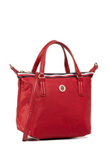 Tommy Hilfiger Poppy Small Tote Corp Kadın El Çantası Arizona Red