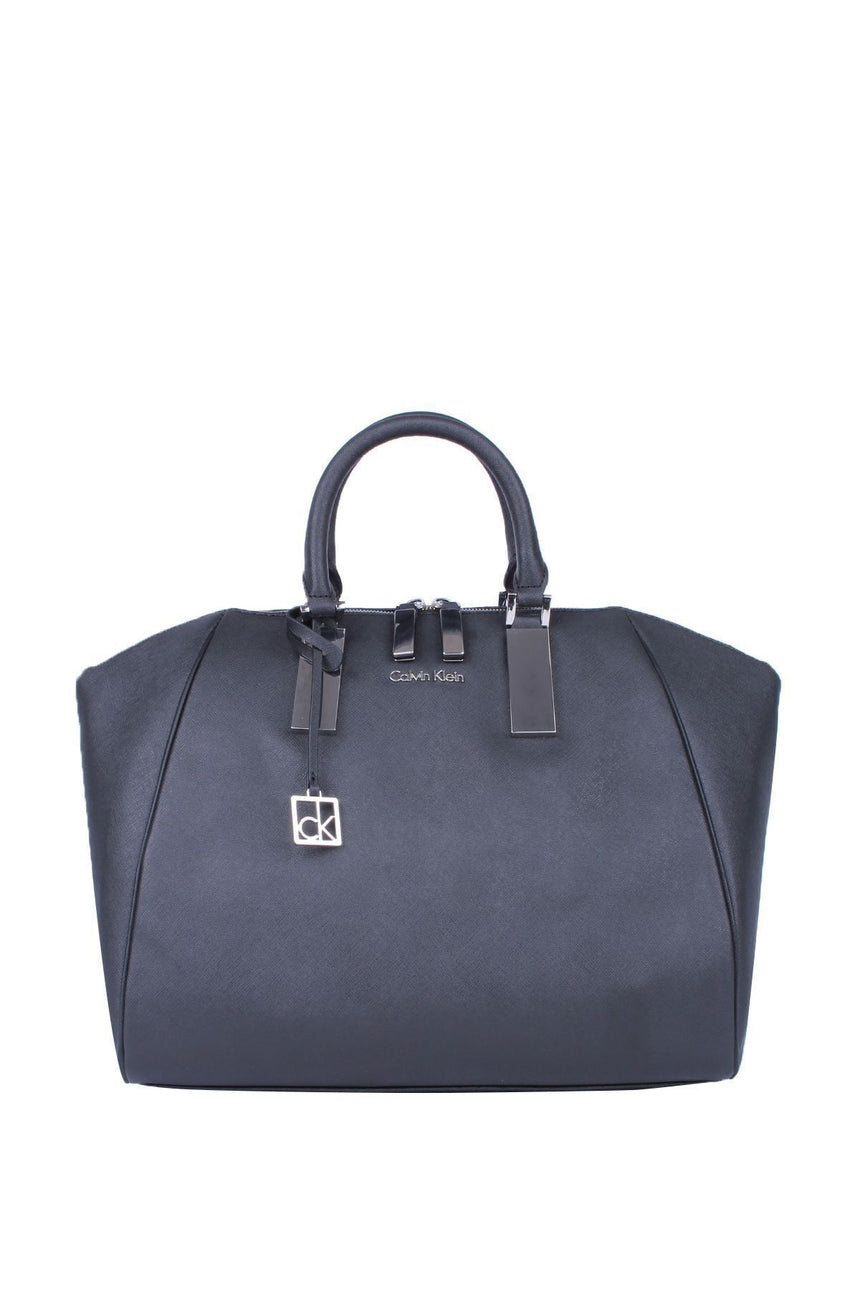 Calvin Klein Scarlett Dome Satchel Kadın El Çantası Black