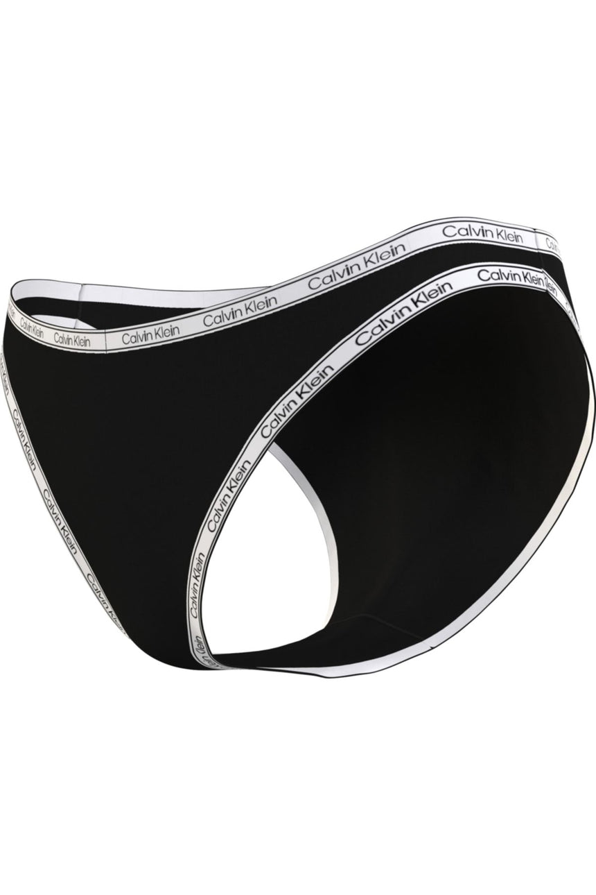 Calvin Klein Calvin Klein Logo Detay Elastik Şeritli Kadın Bikini Altı Pvh Black