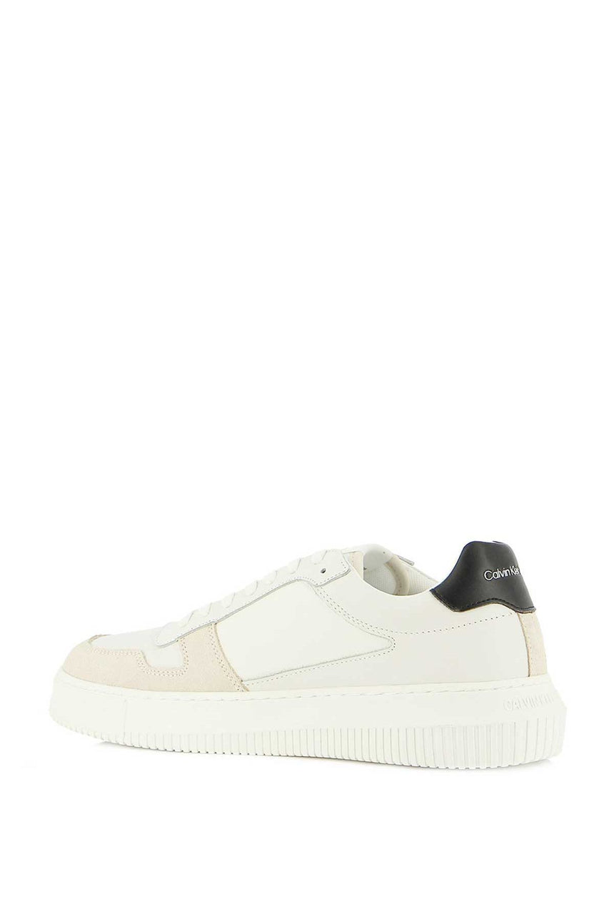 Calvin Klein Chunky Cup Lace Up Sneakers Bright White/Black