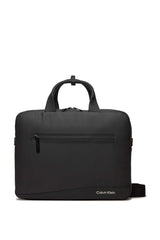 Calvin Klein Rubberized Laptop Çantası Black