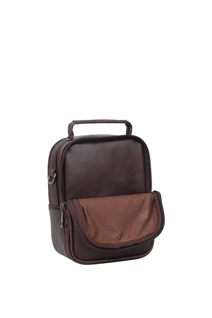 U.s Polo Assn. Çapraz Askılı Erkek Çantası Kahve