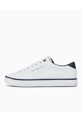 Tommy Hilfiger Leather Low Top Sneakers White