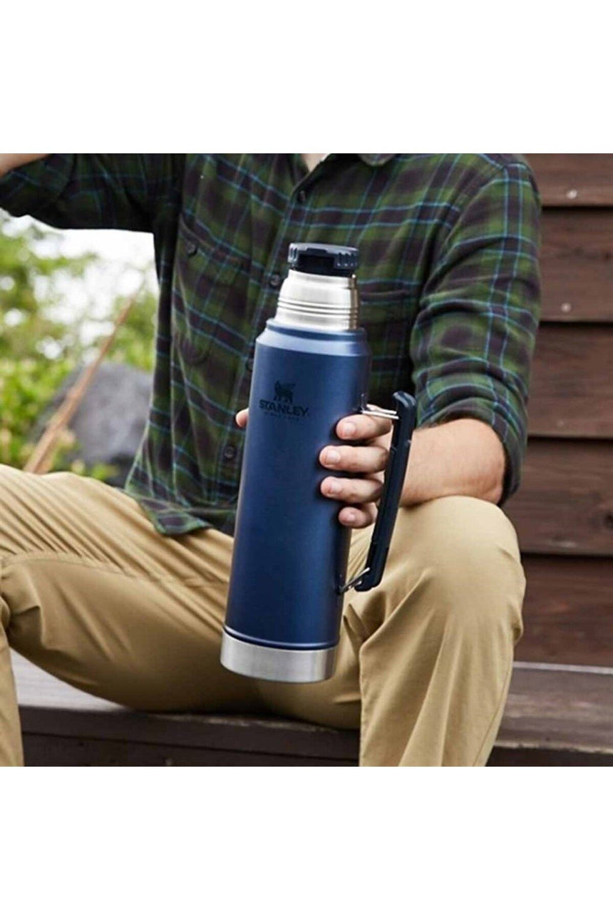 Stanley Efsane Klasik Seri-1 Litre Vakumlu Çelik Termos Nightfall