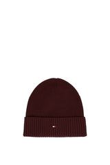 Tommy Hilfiger Pima Cotton Beanie Erkek Bere Red