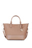 Trista Lg Grab Bag Leather Dk Khaki
