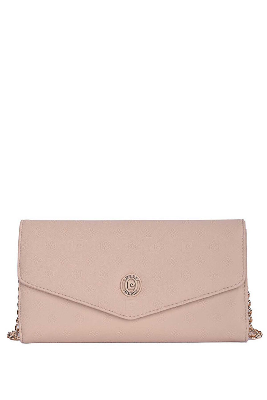 Pierre Cardin Print Kadın Cüzdanı Nude