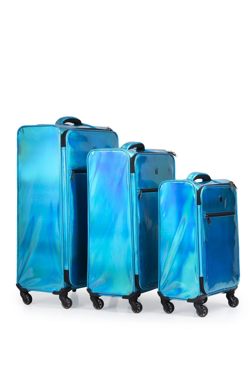 IT Valiz Seti Fluorescent Aqua