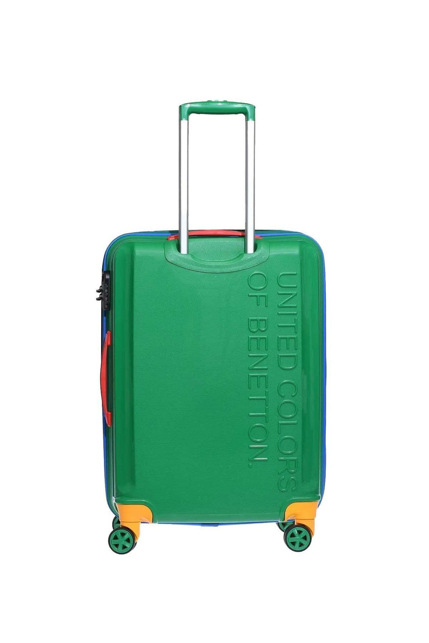 Benetton Orta Boy 60 Cm Valiz Yeşil