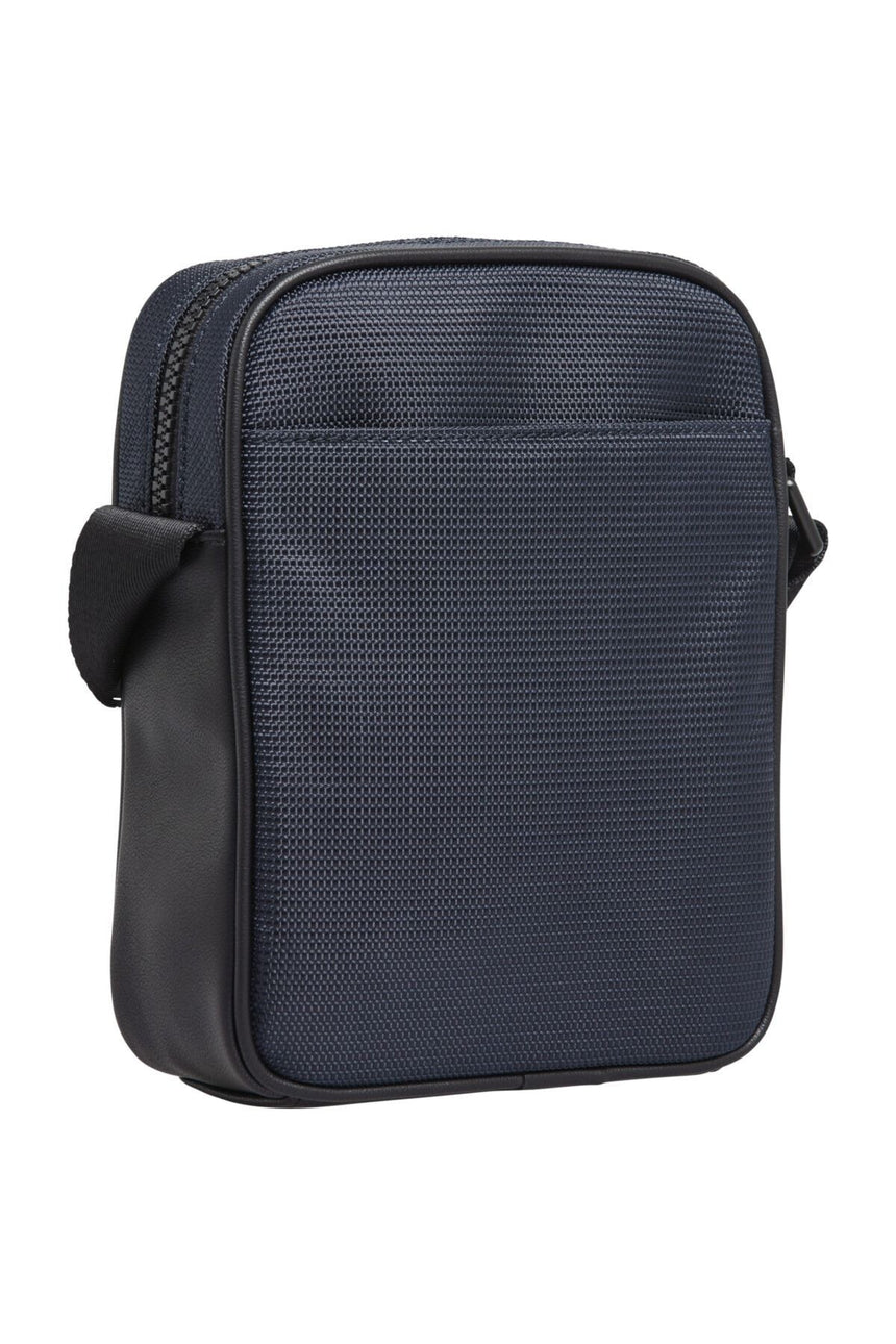 Tommy Hilfiger Elevated Nylon Mini Reporter Çapraz Askılı Erkek Çantası Navy Blue