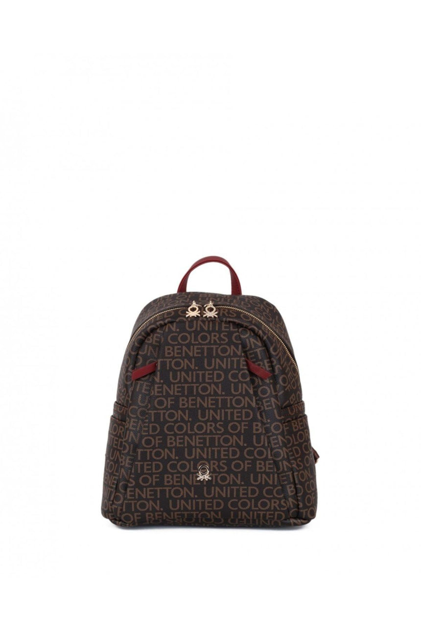 Benetton Mono Kadın Sırt Çantası Kahve - Bordo