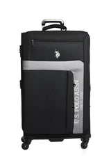 Us Polo Assn Büyük Boy Kumaş Valiz Siyah