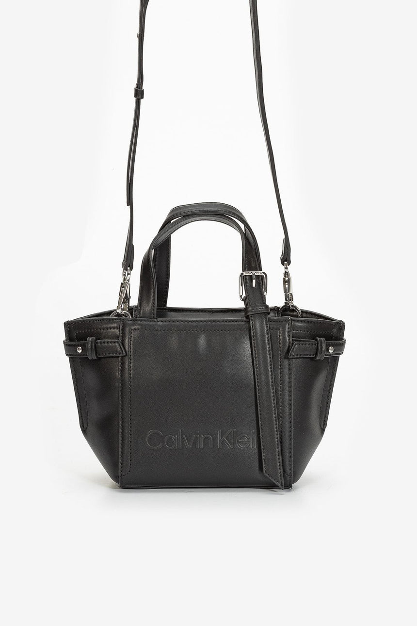 Calvin Klein Minimal Hardware Kadın El Çantası Black