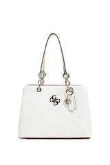 Guess Chic Shine Lrg Grlfr Kadın Omuz Çantası White Multi