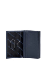 Cengiz 4 Blok Şeffaf Bölmeli Erkek Portföyü Lacivert
