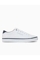 Tommy Hilfiger Leather Low Top Sneakers White