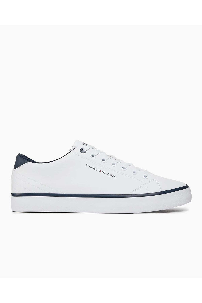 Tommy Hilfiger Leather Low Top Sneakers White