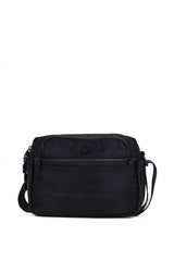 Benetton Dört Bölmeli Çapraz Askılı Kadın Çantası Siyah