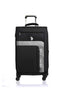 Us Polo Assn Orta Boy Kumaş Valiz Siyah