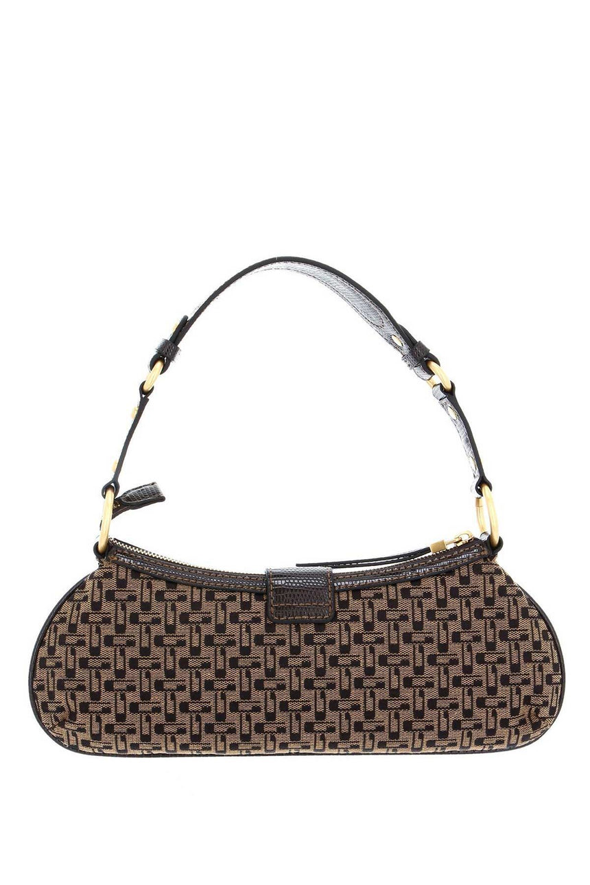 Guess Belle Vintage El Çantası Brown Logo