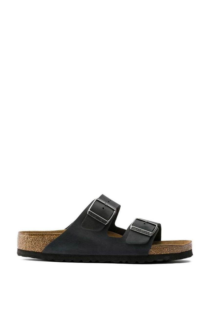 Birkenstock Arizona Nubuck Oıled Erkek Terlik Black