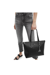 Calvin Klein Kadın Shopper Md Tote Omuz Çantası CK Black