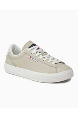 Tommy Hilfiger Cupsole Low Top Sneakers Bleached Stone