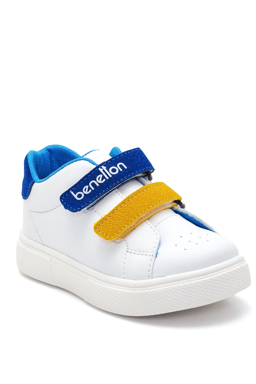 Benetton Cırt Cırtlı Bebe Spor Ayakkabı Saks Mavi