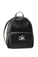 Calvin Klein Round Bp W/Flap Pckt Kadın Sırt Çantası Black