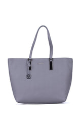 Calvin Klein Scarlett Shopper Tote Kadın Omuz Çantası Grey / Black