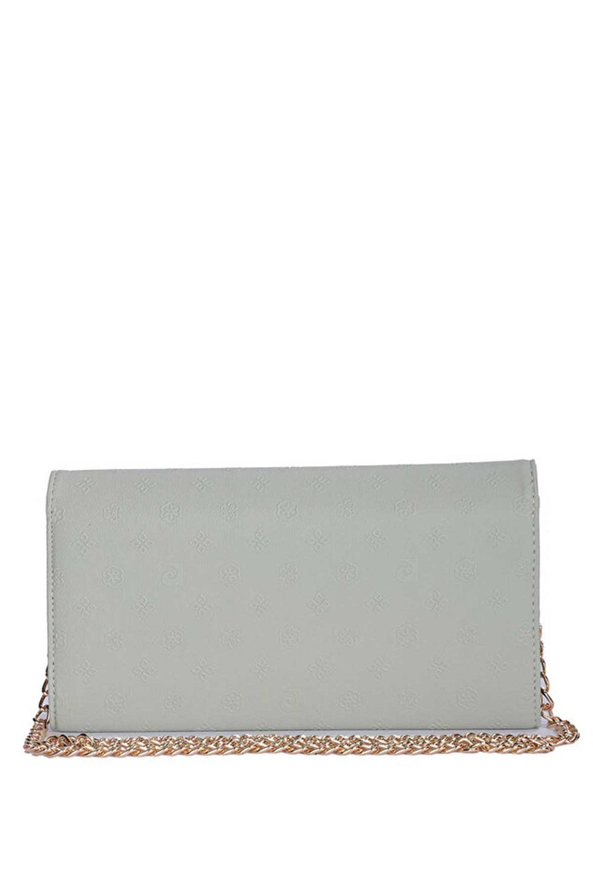 Pierre Cardin Print Kadın Cüzdanı Su Yeşili