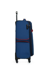 Us Polo Assn Kumaş Küçük Boy Valiz Lacivert - Kırmızı