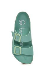 Benetton Kadın Sandalet Açık Yeşil