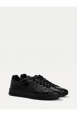 Tommy Hilfiger Retro Tennis Cupsole Erkek Sneakers Black