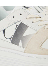 Calvin Klein Chunky Cup Lace Up Sneakers Bright White/Black