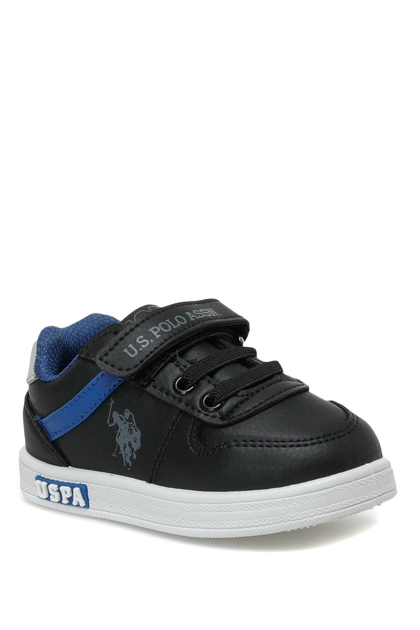 Us Polo Assn 2F Bow 2Pr Erkek Çocuk Sneakers Siyah