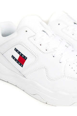 Tommy Hilfiger Leather Outsole Low Top Sneakers White