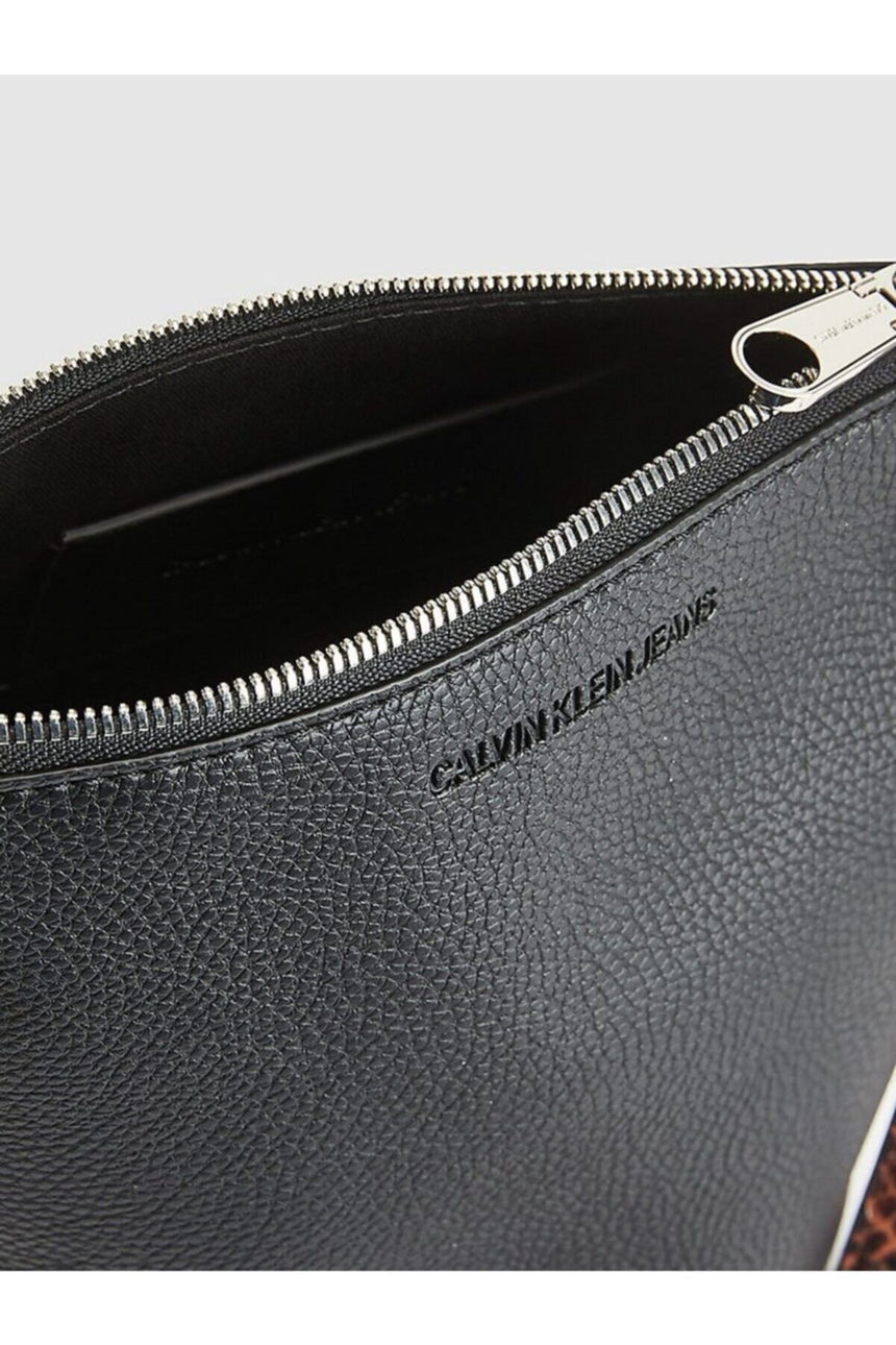 Calvin Klein Mini Bucket Python Kadın Omuz Çantası Black