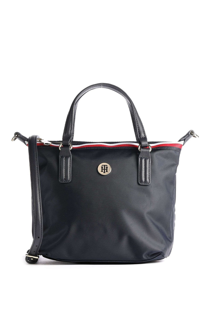 Tommy Hilfiger Poppy Small Tote Corp Kadın El Çantası Sky Captain