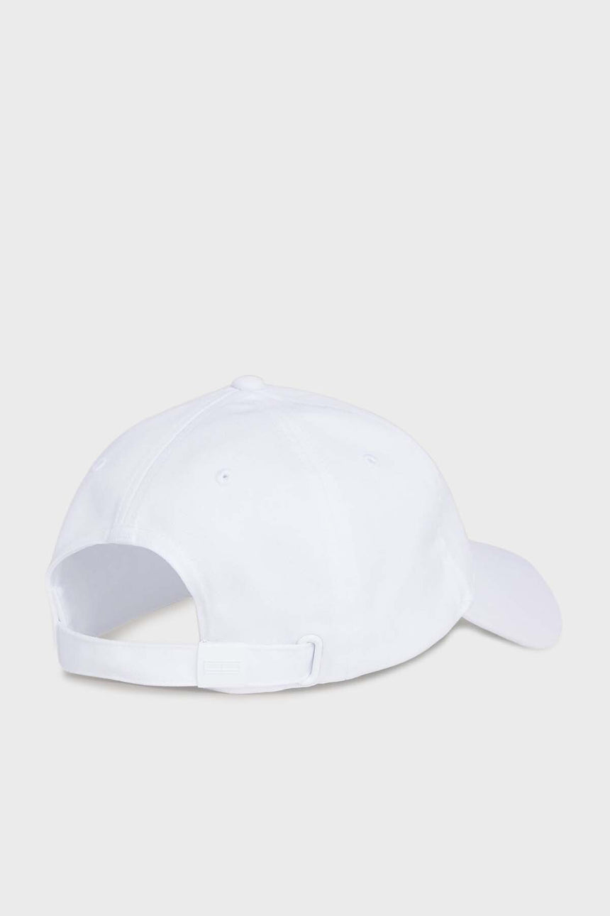 Tommy Hilfiger Elongated Flag Şapka White