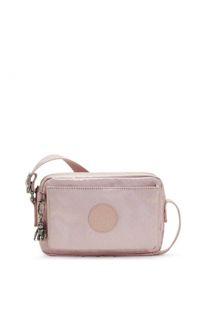 Kipling Abanu S Crossbody Pink Flow Emb