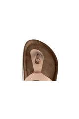 Birkenstock Gizeh Nl Sfb Parmak Arası Kadın Terlik Bakır