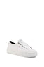 Tommy Hilfiger Glitter Flatform Sneaker Kadın Ayakkabı White