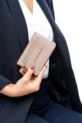 Benetton Retro Small Kadın Cüzdanı Vizon