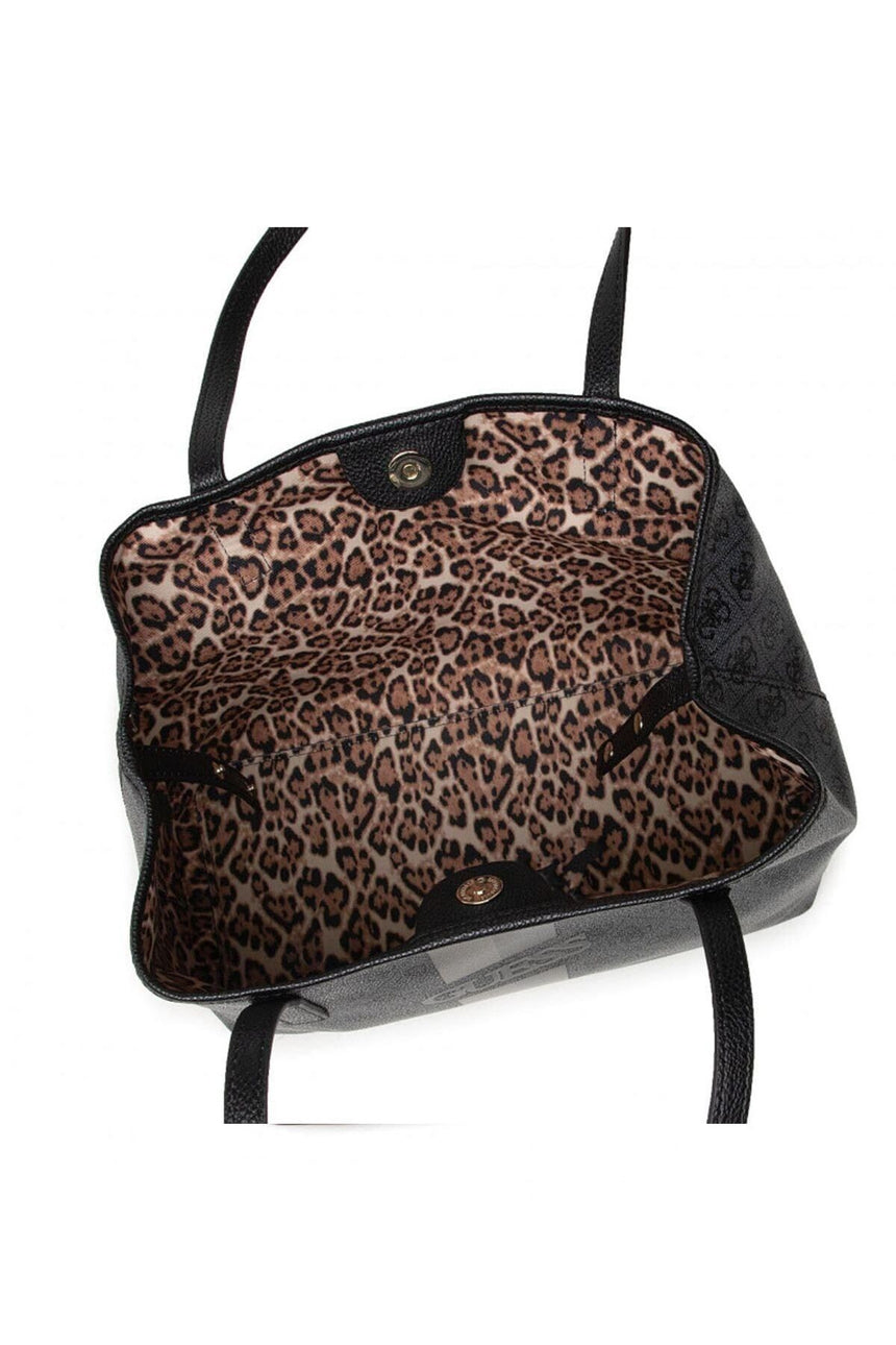 Guess Vikky Tote Kadın Çantası Kömür