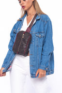 Benetton Casual Kadın Body Bag Kahve - Bordo