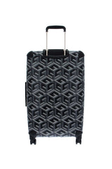 Guess Wilder 28 In 8-Wheel Orta Boy Valiz Black Logo