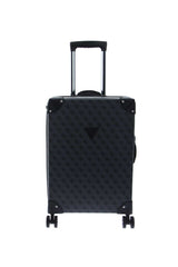 Guess Terrace 8 In 8-Wheele Kabin Boy Sert Valiz Coal Logo