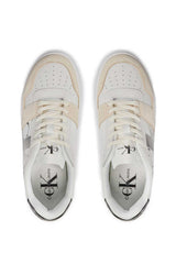 Calvin Klein Bold Flatform Lace Mix Sneakers Bright White/Black